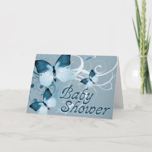 Baby Shower : Butterflies : Invitation