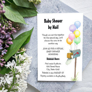 Baby Shower by Mail Invitation