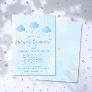 Baby Shower By Mail Long Distance Boy Blue Invitation