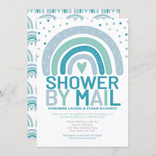 Baby Shower by Mail Rainbow Invitation