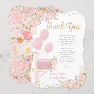 Baby Shower by Mail Thank You Cards