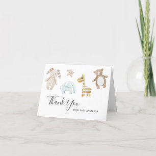 Baby Shower by Mail Toys Thank You Card
