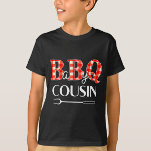 Baby Shower Cousin Bbq Party Cute Matching Family  T-Shirt