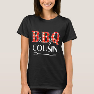 Baby shower cousin bbq party cute matching family  T-Shirt