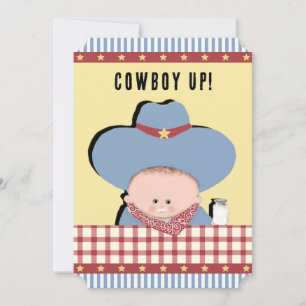 Baby Shower Cowboy Invitation