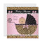 Baby Shower Cute Baby Girl Pink Leopard