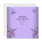 Baby Shower Cute Baby Girl Purple Butterfly 2