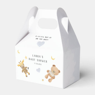 Baby Shower Cute Soft Toys Illustration Favour Box