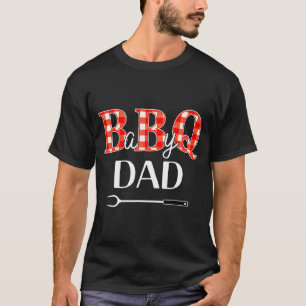 Baby shower dad bbq party cute matching family T-Shirt