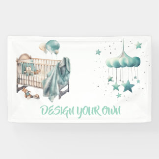 Baby Shower Design Your Own Banner