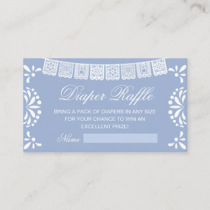 Baby Shower Diaper Raffel Enclosure Card