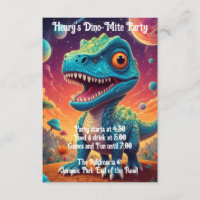 Baby shower dino-mite