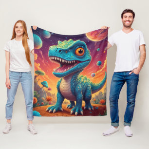 Baby shower Dino-Mite Fleece Blanket