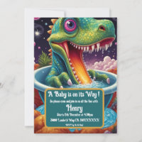 Baby shower Dino-Mite party design
