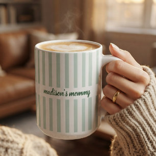 Baby Shower Elegant Script Mum Dad Aunt Custom Coffee Mug
