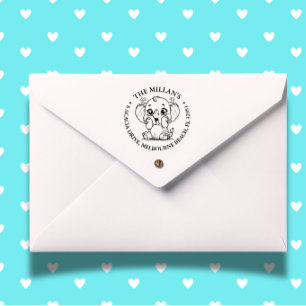 Baby Shower Elephant  theme Self-inking Stamp