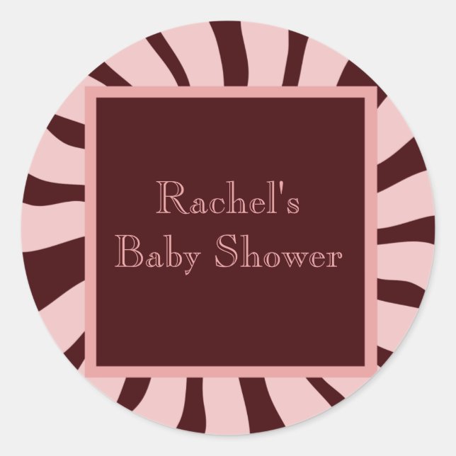 Baby Shower Envelope Seal (Front)