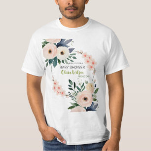 BABY SHOWER FATHER FATHER TSHIRT