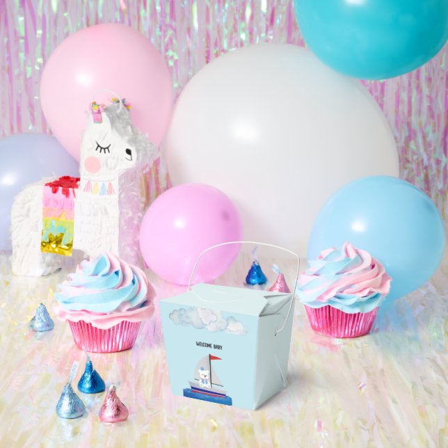 Baby Shower Favor Bags Favour Box (Party)