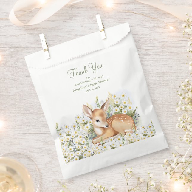 Baby Shower Favour Bags (Clipped)