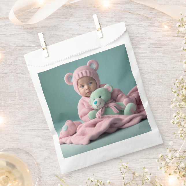 Baby Shower Favour Bags (Clipped)