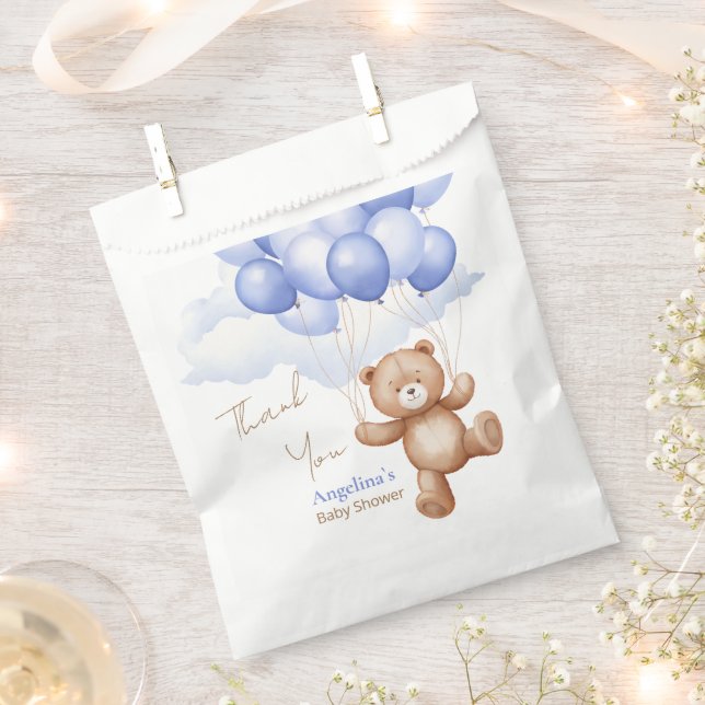 Baby Shower Favour Bags Thank You (Clipped)
