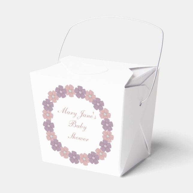 Baby Shower Favour Box (Front Side)