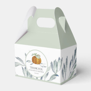 Baby Shower Favour Boxes Fall Little Pumpkin