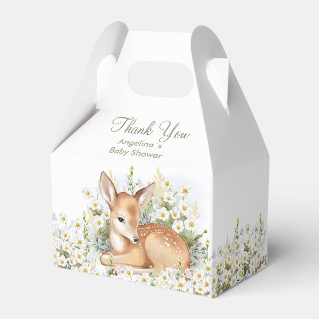 Baby Shower Favour Boxes. Favour Box (Front Side)