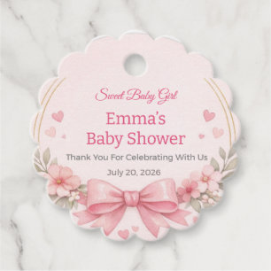 Baby Shower Favour Tag   Pop It When She Pops