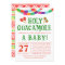 BABY SHOWER FIESTA INVITATION
