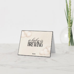 Baby Shower Food and Beverage Placecards Invitation