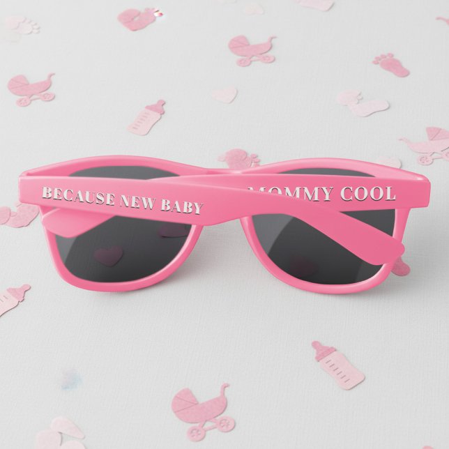Baby Shower Funny Mummy Cool Sunglasses (Because new baby. Fun gift for the new mom)