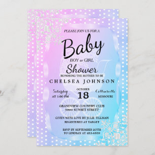Baby Shower 👶 Gender Reveal Invitation