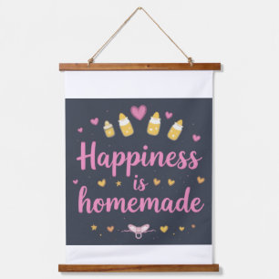 Baby shower gift hanging tapestry