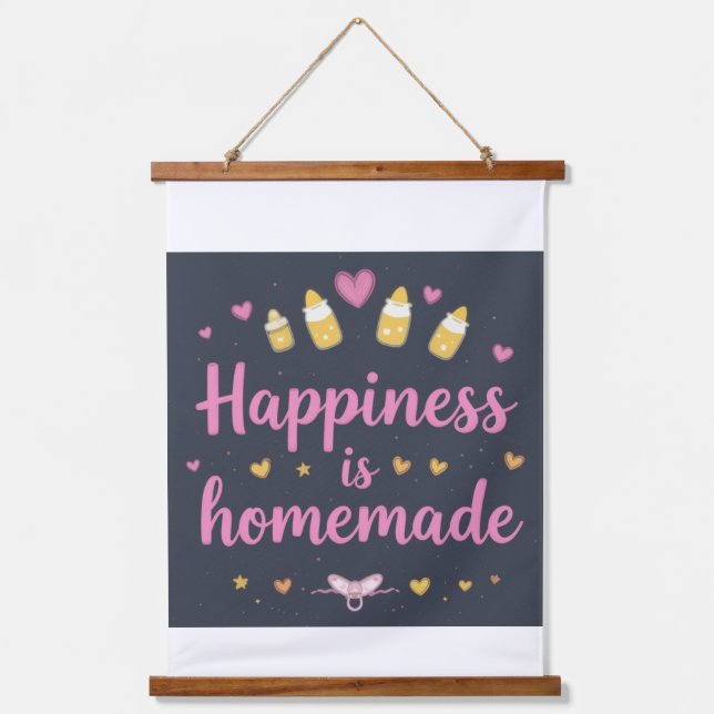 Baby shower gift  hanging tapestry (Front)
