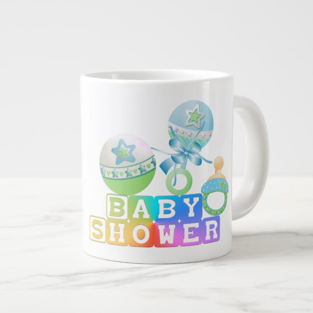 Baby Shower Gift - Jumbo Mug (Front Right)