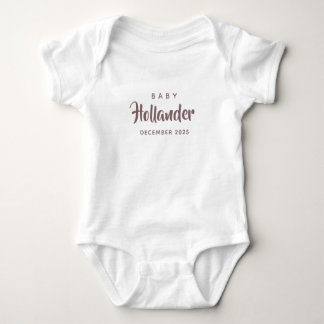 Baby Shower Gift | Pregnancy Announcement Baby Bodysuit