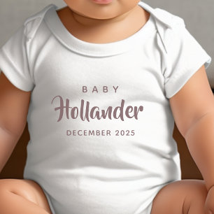 Baby Shower Gift Pregnancy Announcement Baby Bodysuit
