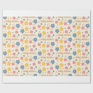 Baby Shower gift wrapping paper