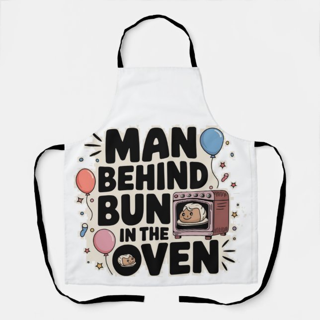 Baby shower girft apron (Front)