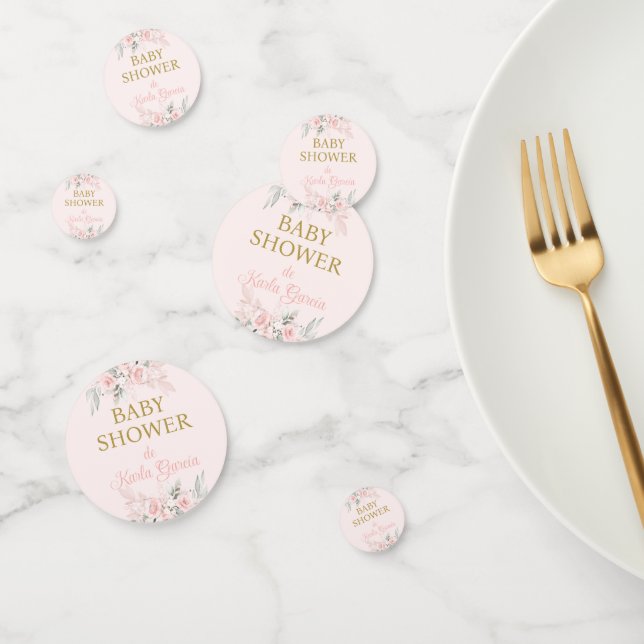 Baby Shower Girl Confetti (Group)