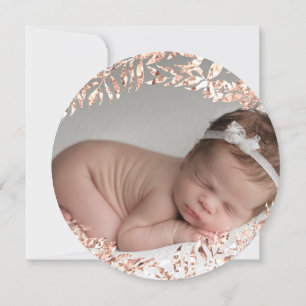 Baby Shower Girl Silver Grey Royal Photo Elegant Invitation