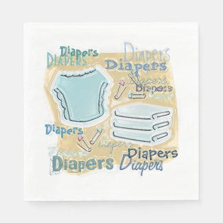 Baby Shower Graphics Napkin