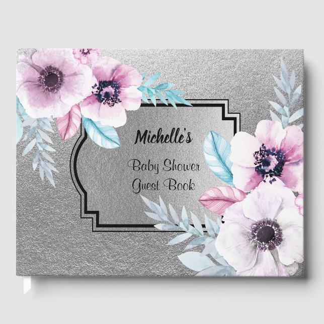 Baby Shower Guest Book (Front)