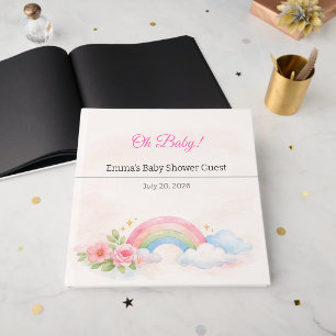Baby Shower Guest Book Elegant Keepsake