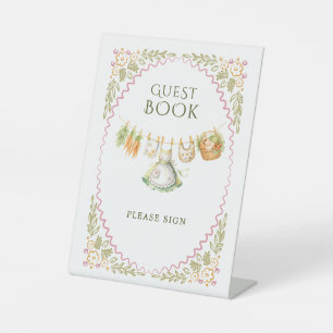 Baby Shower Guest Book Sign Locally Grown Garden