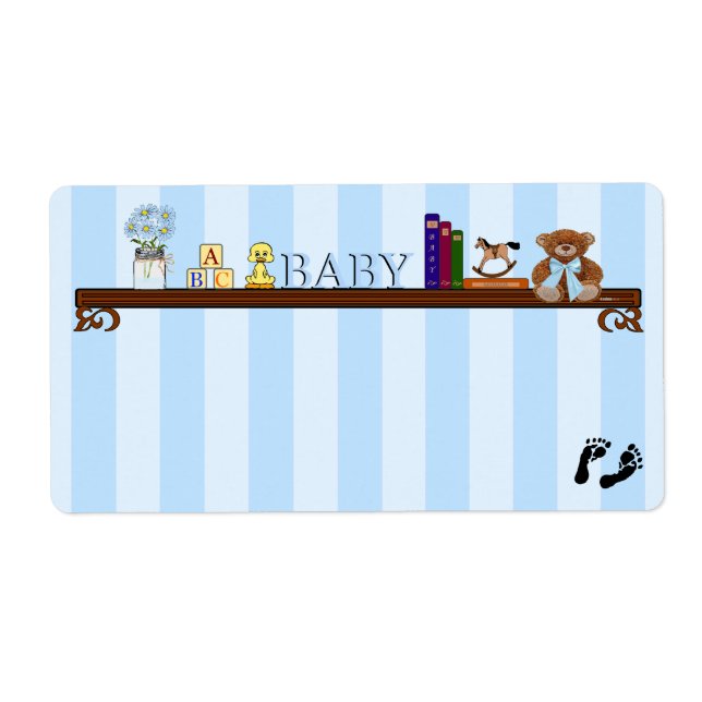 Baby Shower Guest Name Tag- (Front)