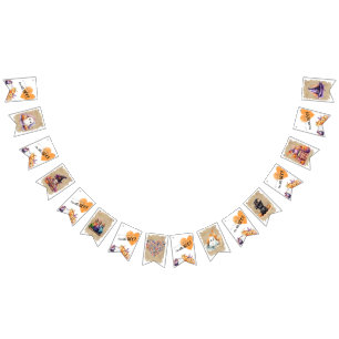 Baby Shower Halloween A little Boo Bunting