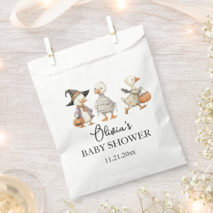 Baby Shower Halloween goose Favour Bag